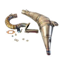 TZZ RACING Titanium TLR 5B 29-39cc Exhaust Pipe
